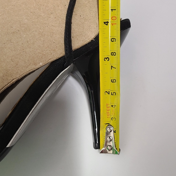 Forcinema Black Birgitta Rhinestone Detail Heeled Sandals Sz 8½ - Picture 3 of 13